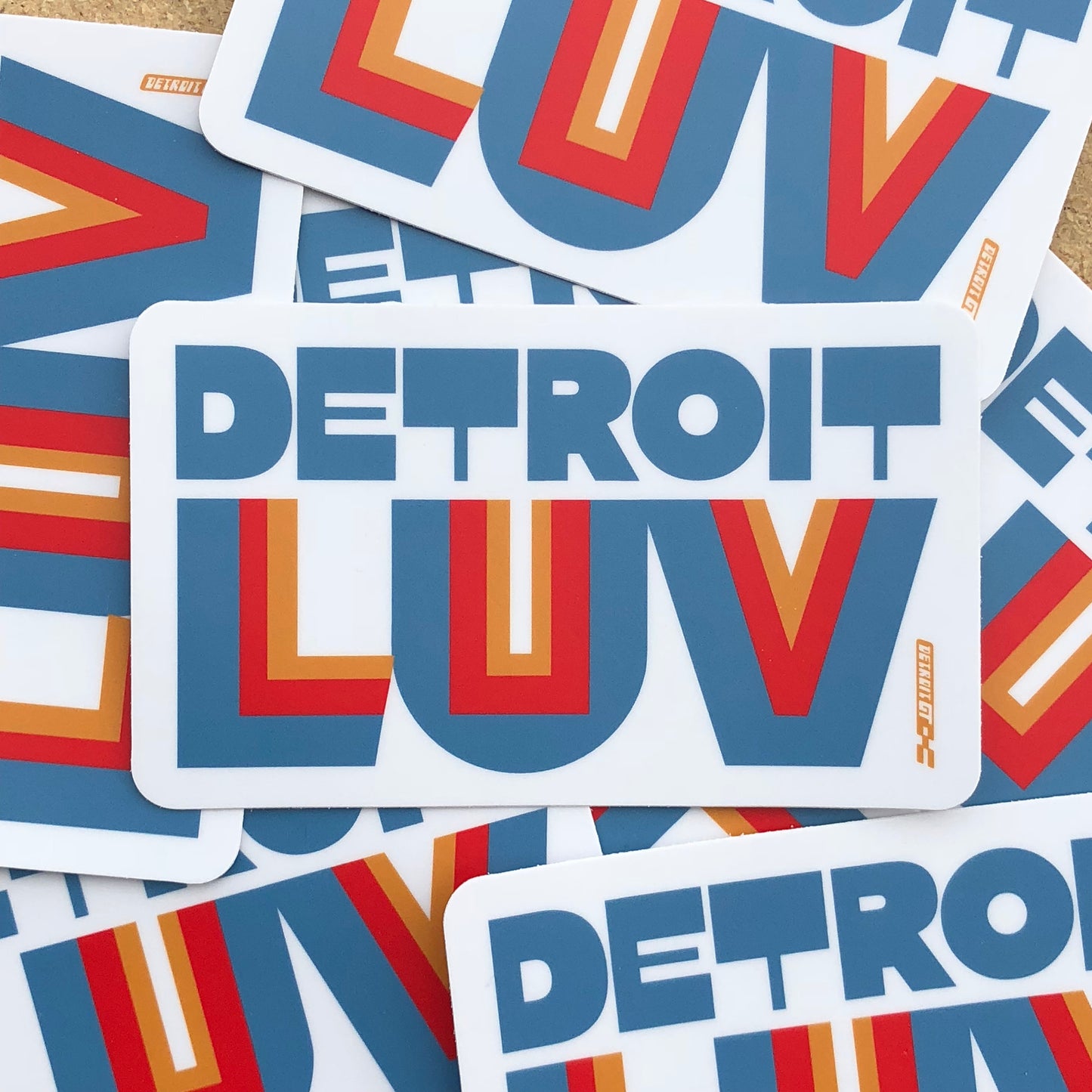 Detroit LUV - sticker
