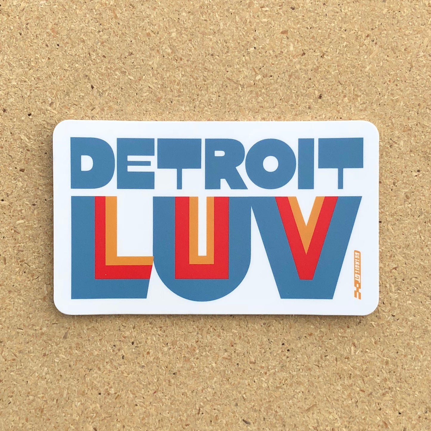 Detroit LUV - sticker