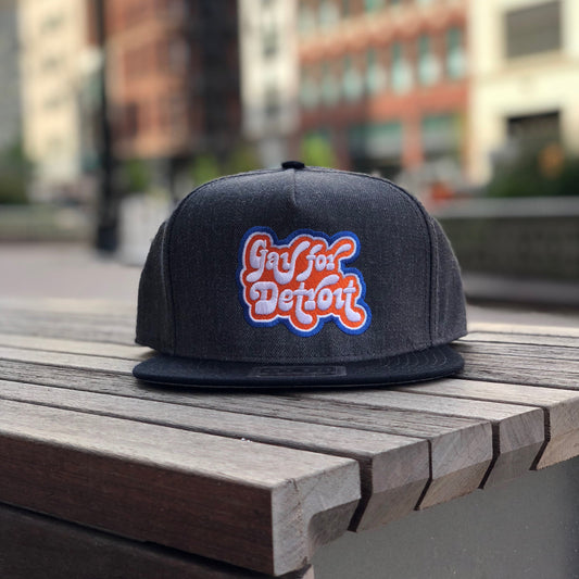 Gay for Detroit  - Snapback Hat