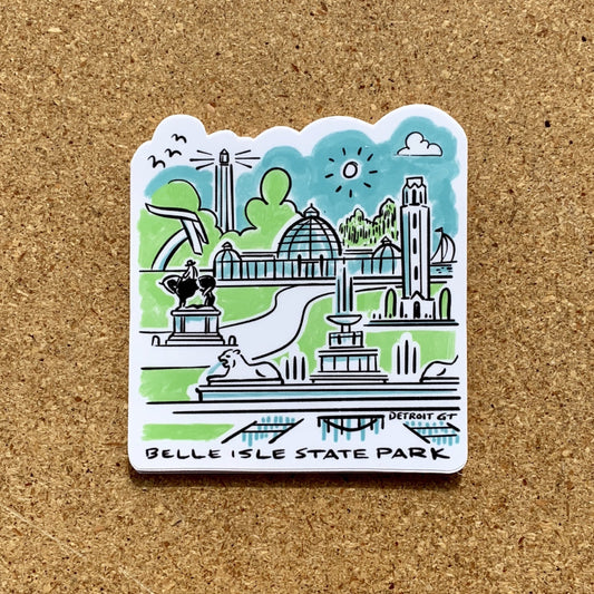 Belle Isle State Park - Sticker