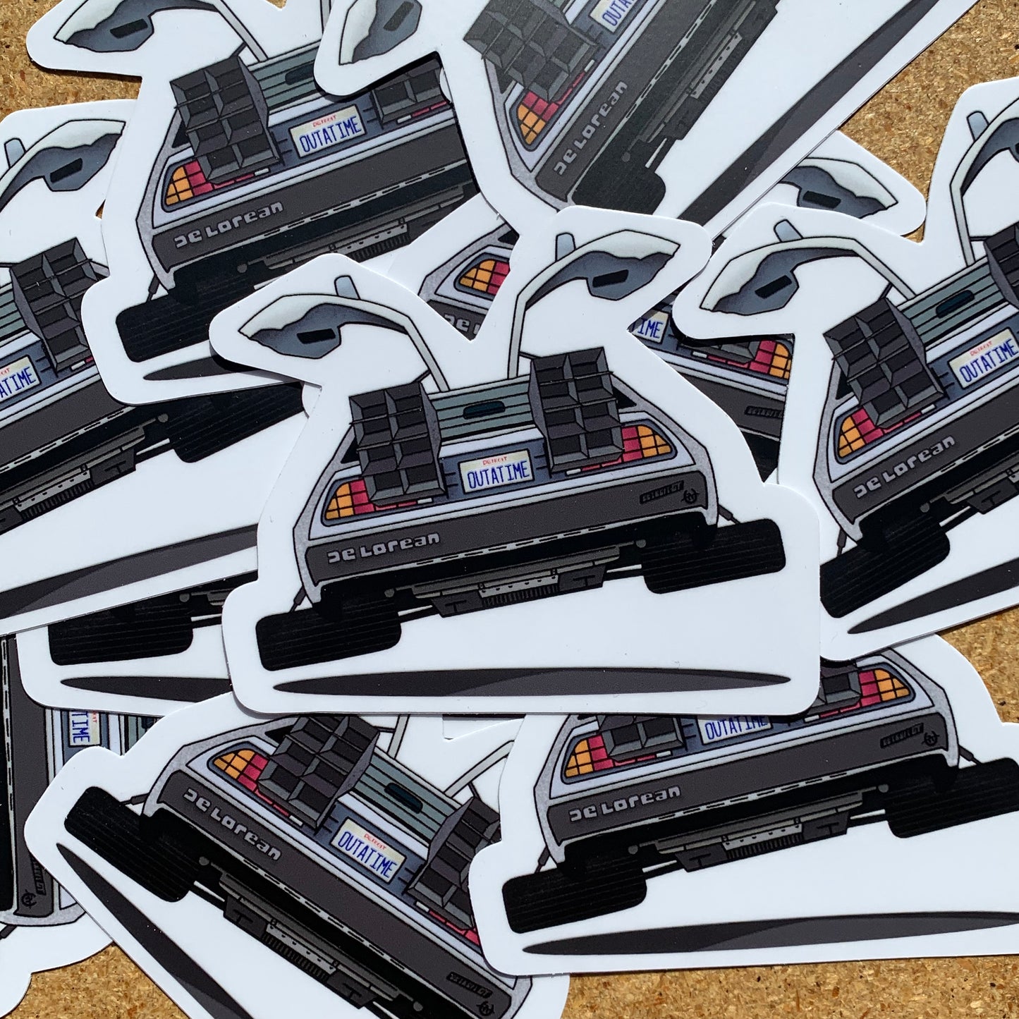 Back to the Future Car - Sticker