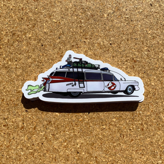 Ecto-1 Ghost Busters Car - Sticker
