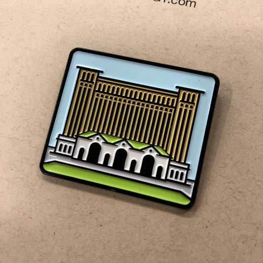Michigan Central Station - Enamel Pin