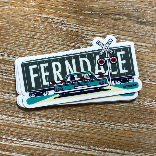 Ferndale Crossing Sticker
