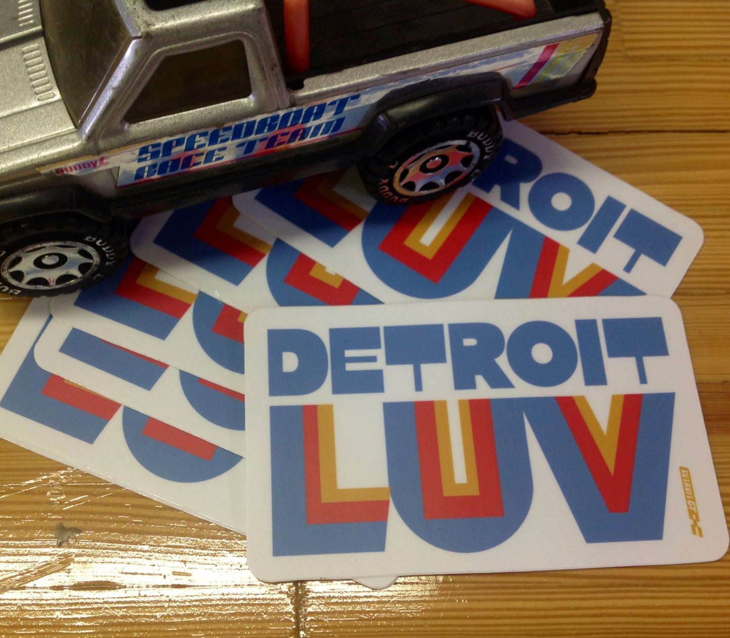 Detroit LUV - sticker