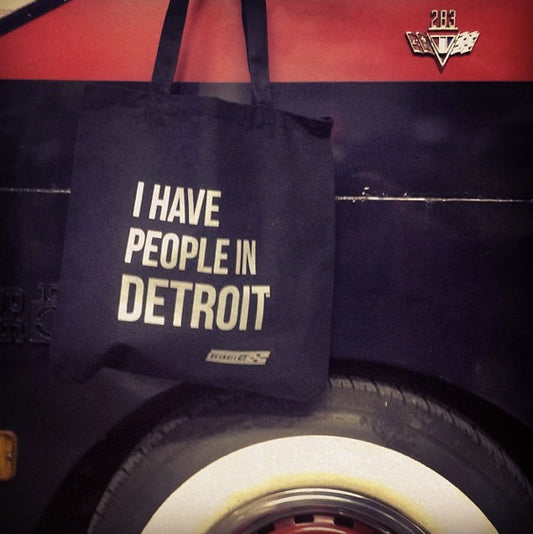 I Have People In Detroit - Canvas Tote