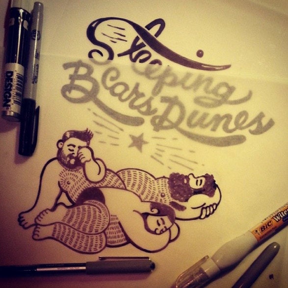 Sleeping Bears Dunes tee