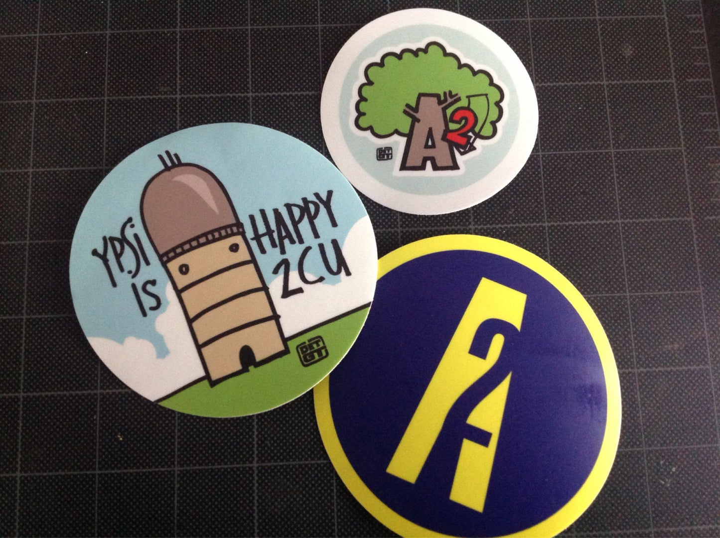 Ypsi Is Happy 2CU - Sticker