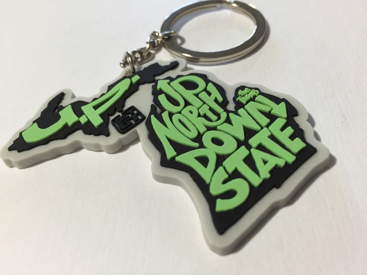 Up North Downstate Michigan - Keychain