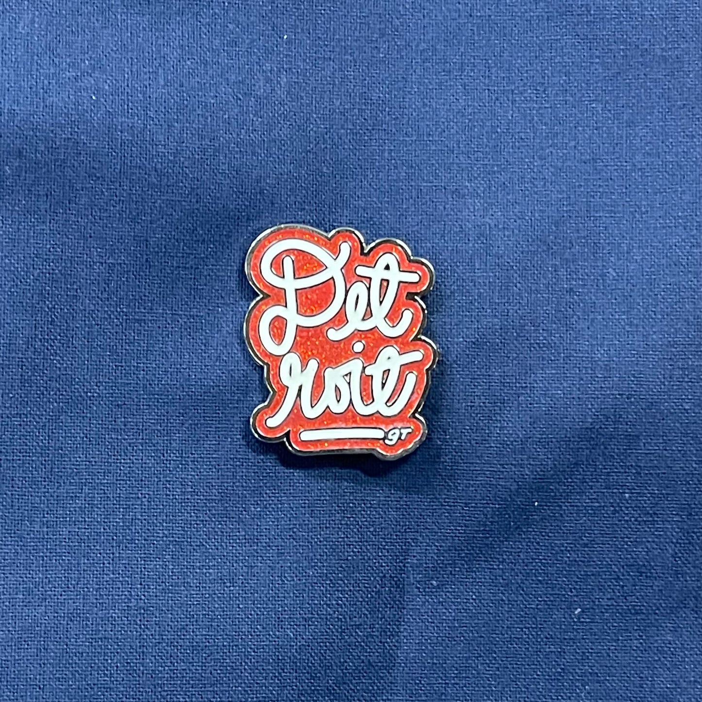 Detroit - Signature Design - Enamel Pin