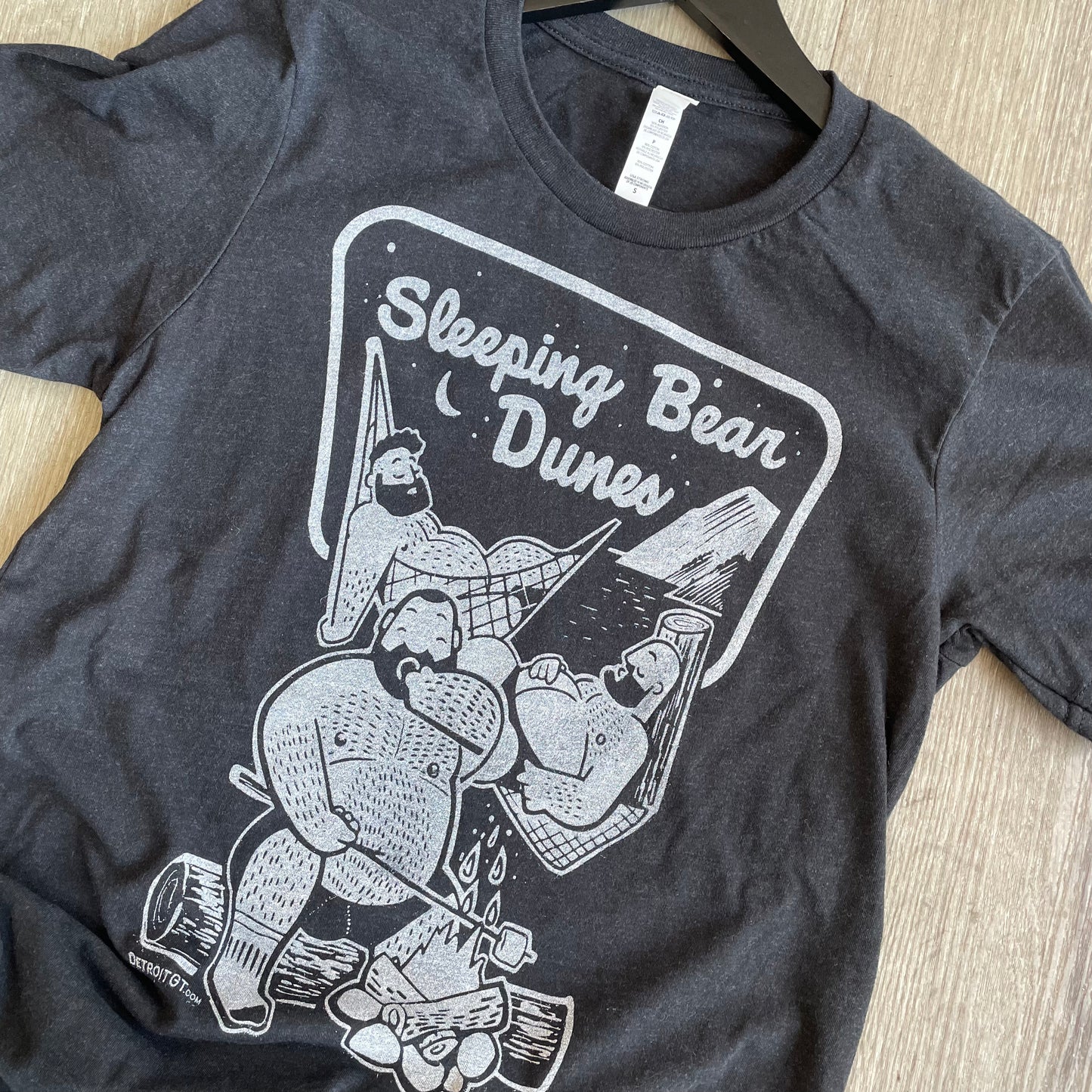 Sleeping Bear Dunes unisex - Black athletic heathered tee