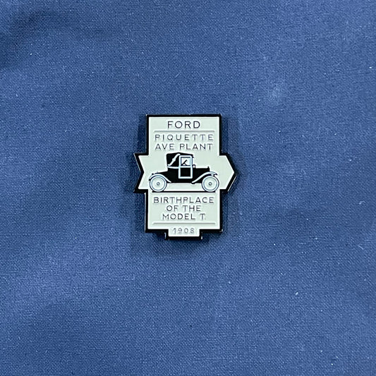 Ford Piquette Plant - Enamel Pin