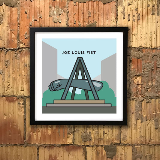Joe Louis Fist print