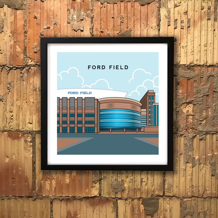Ford Field print
