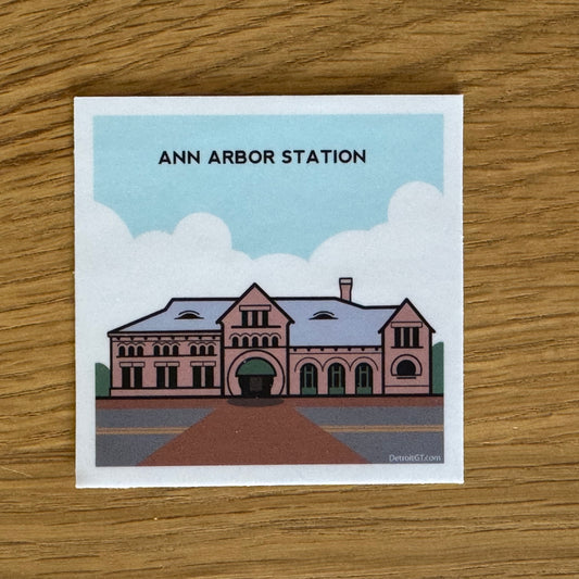 Ann Arbor Station - Sticker