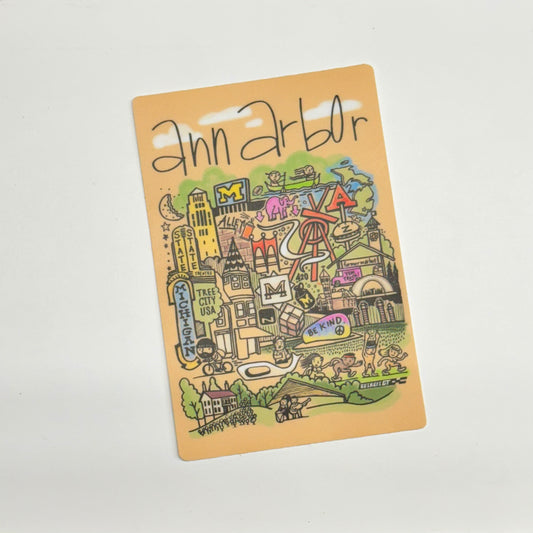 Ann Arbor Landmarks - Sticker
