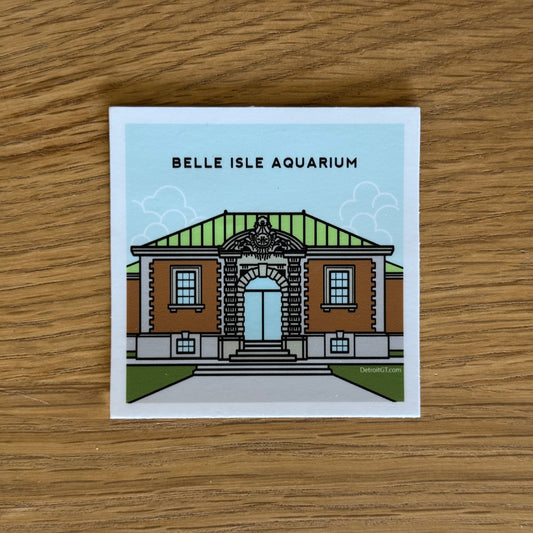 Belle Isle Aquarium - Sticker