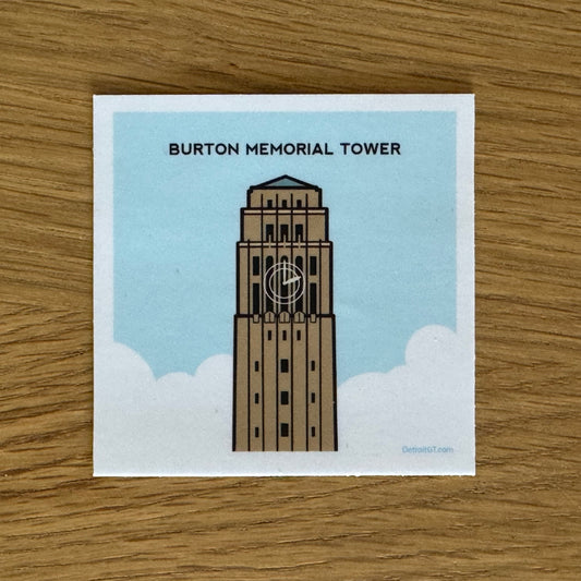 Burton Memorial Tower - Sticker