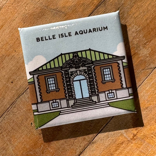 Belle Isle Aquarium magnet