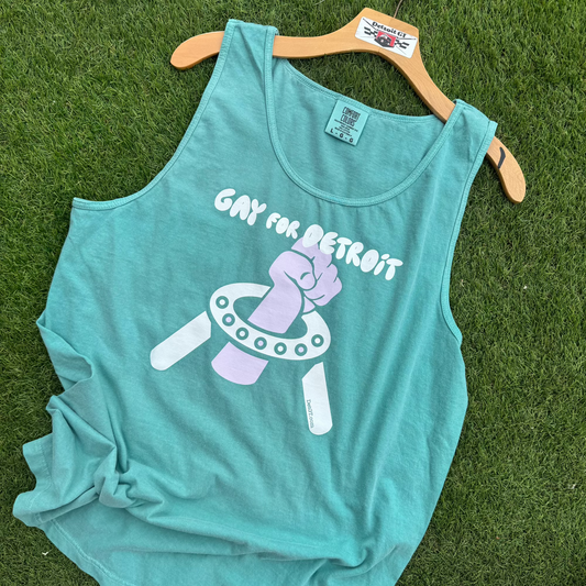 Gay for Detroit - Tank Top