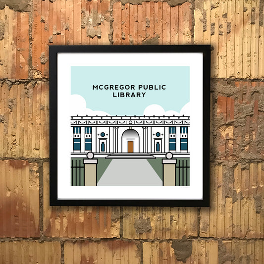 McGregor Public Library print