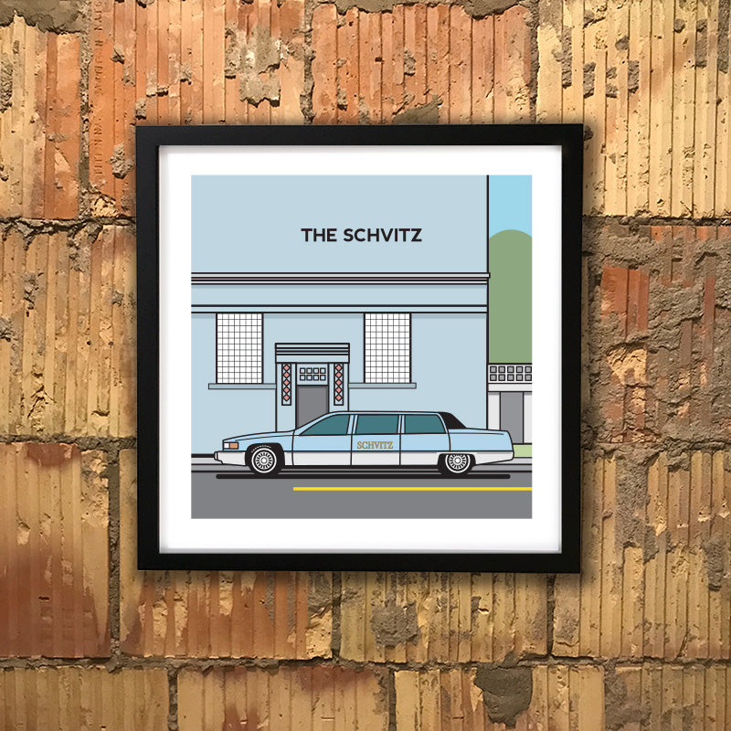 The Schvitz print