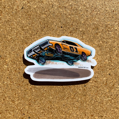 Rebel Jumping - Sticker