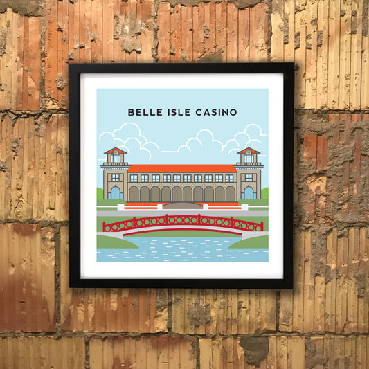 Belle Isle Casino print