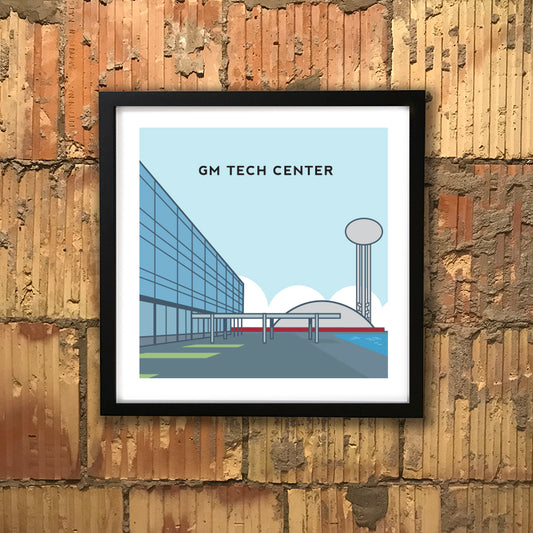 GM Tech Center print