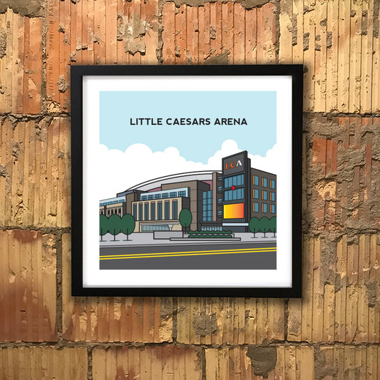 Little Caesars Arena print