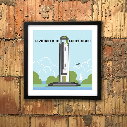 Livingstone Lighthouse print
