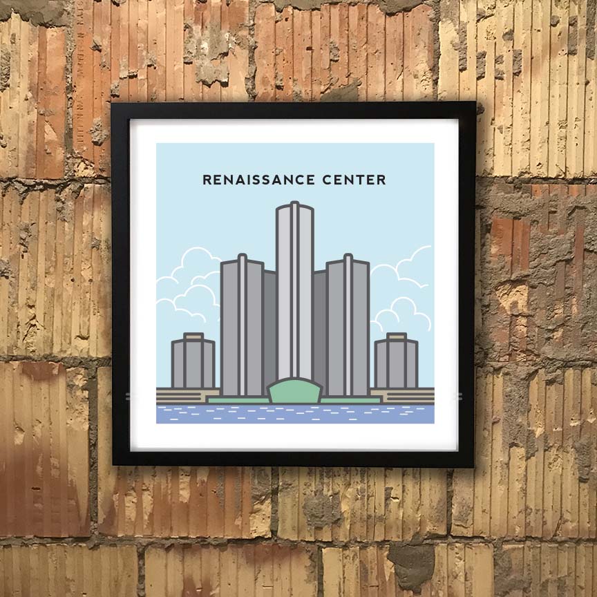 Renaissance Center print