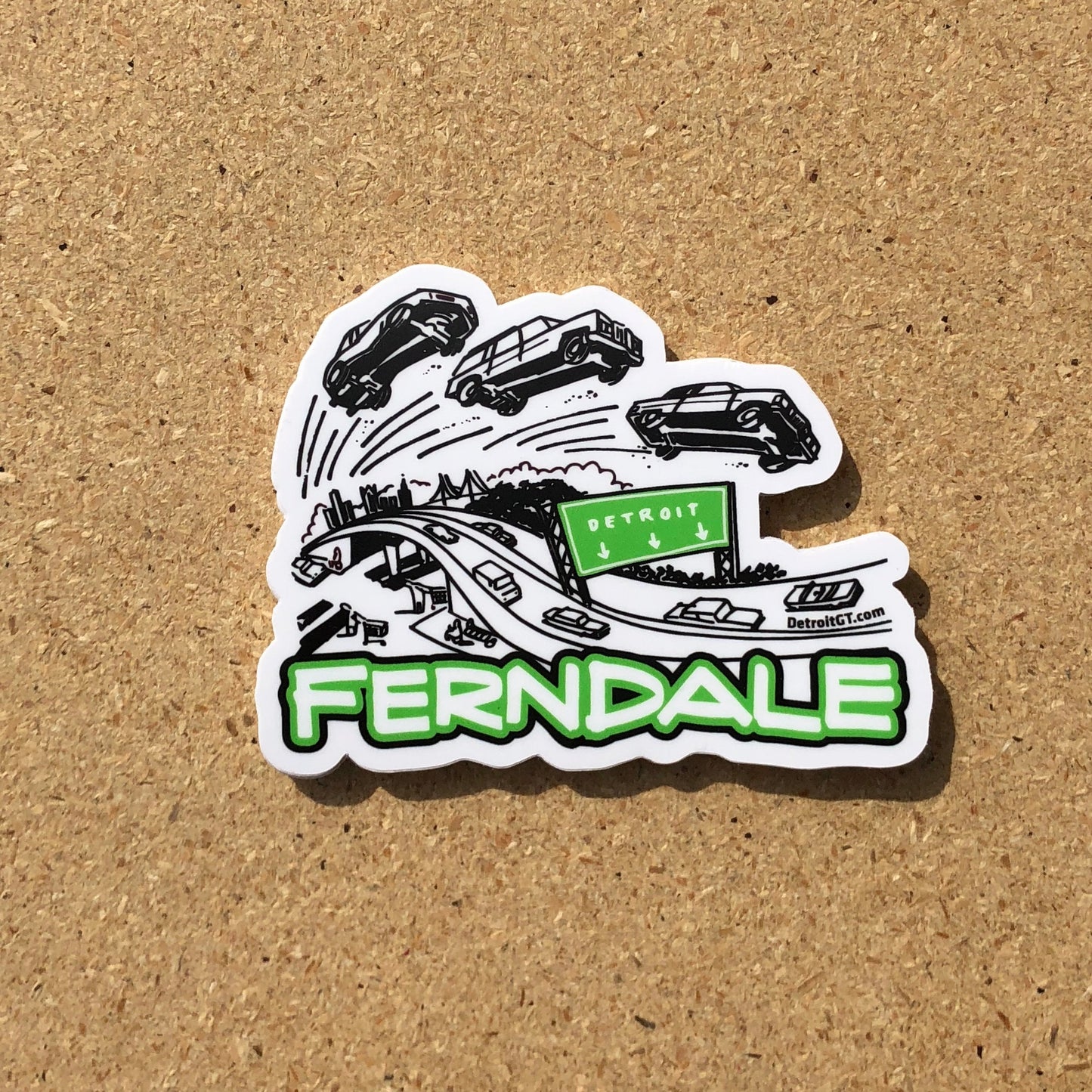 Ferndale Sticker