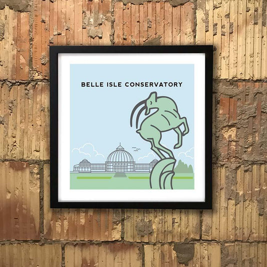 Belle Isle Conservatory print