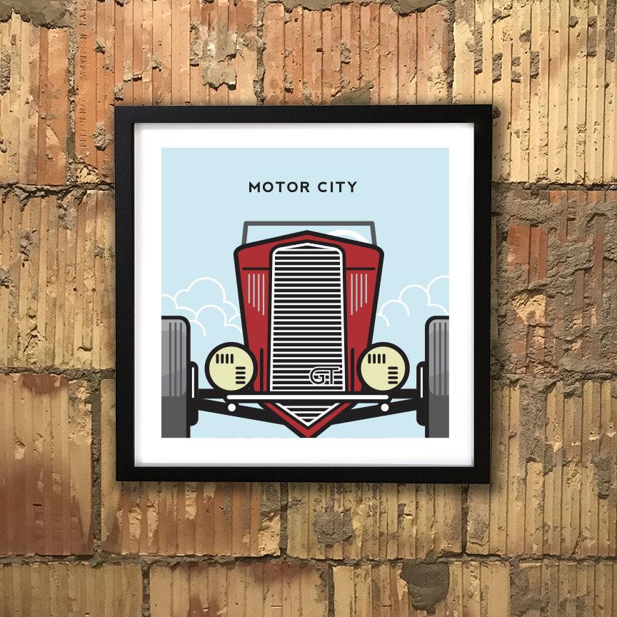 Motor City print