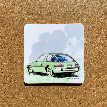 Fishbowl Pacer Sticker