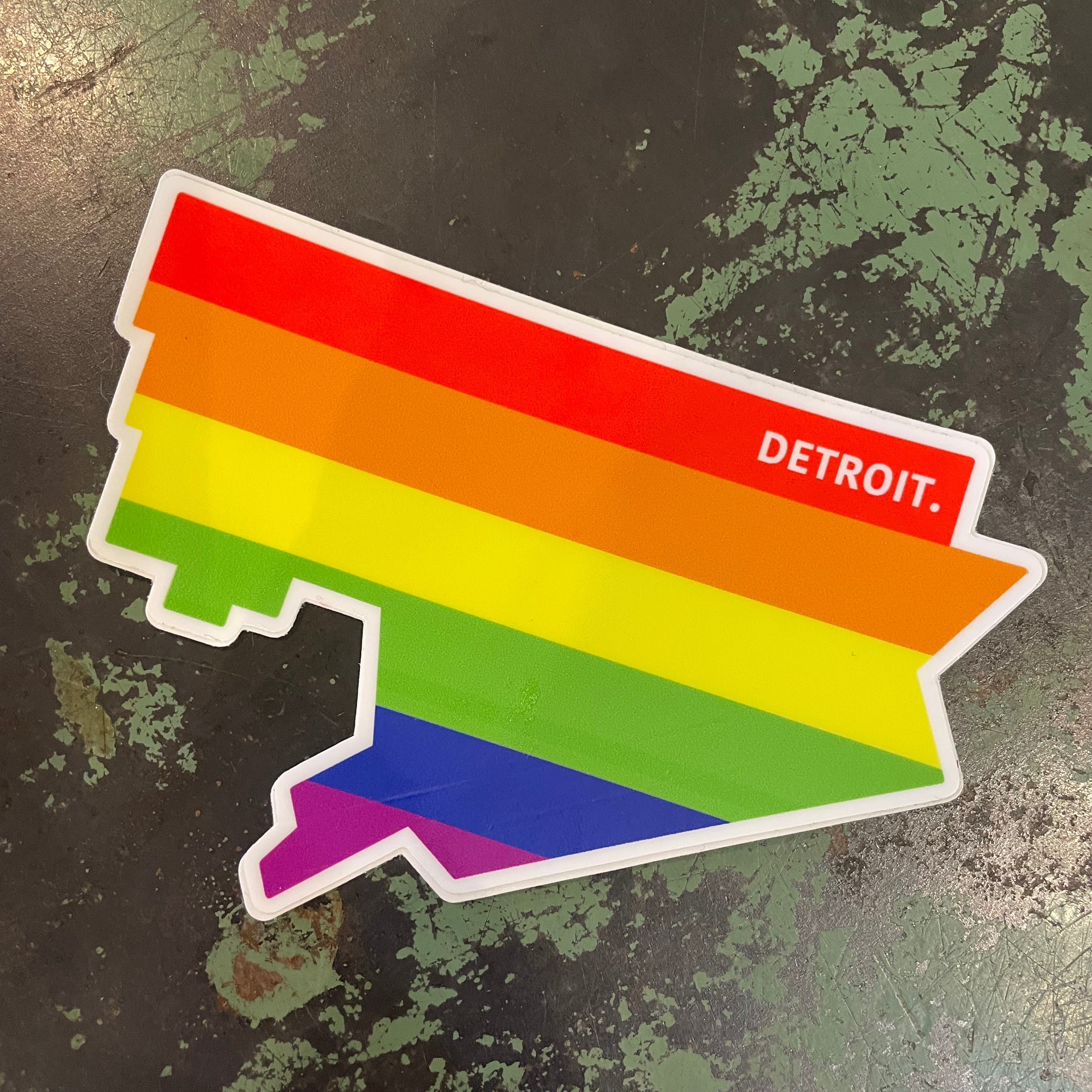 Pride Detroit Sticker – Detroit GT