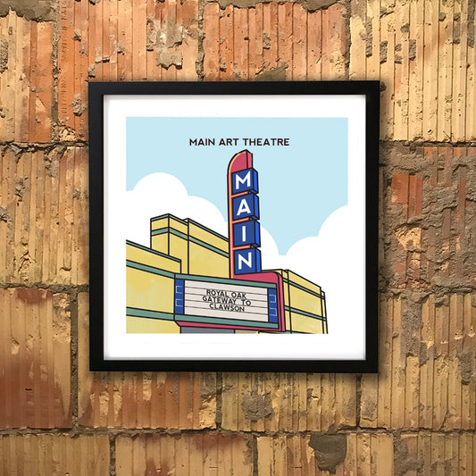 Main Art Theatre print